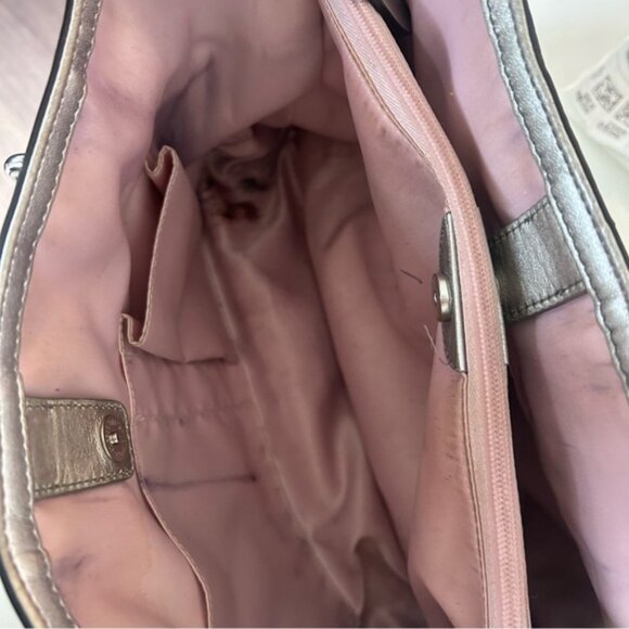 Coach Penelope Lurex Gallery Signature Tote - Picture 9 of 12